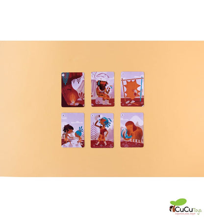 Sapiens, human history cards, Juego de cartas