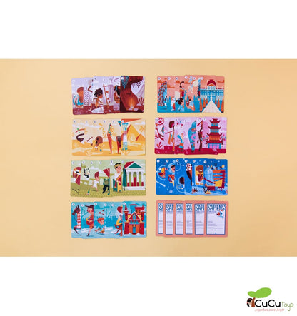 Sapiens, human history cards, Juego de cartas