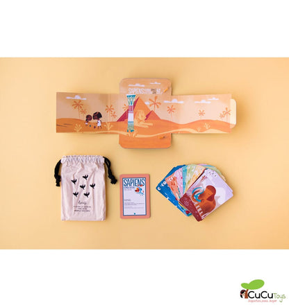 Sapiens, human history cards, Juego de cartas