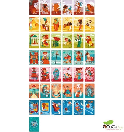 Sapiens, human history cards, Juego de cartas