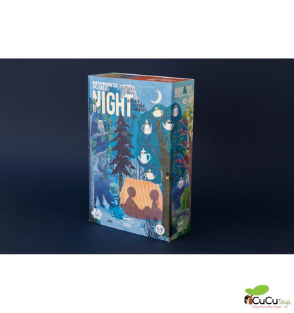 Night & Day In the Forest, Puzzle reversible de 54 piezas