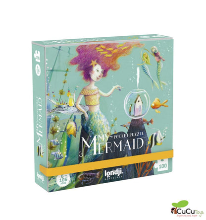 Pocket My Mermaid, Puzzle 100 piezas