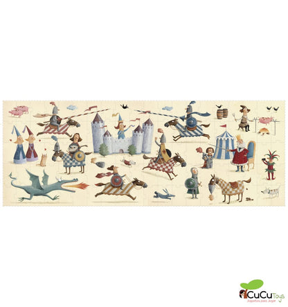 I'm a knight, Puzzle 100 pieces