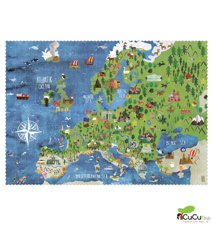 Discover Europe, Puzzle observación de 200 piezas