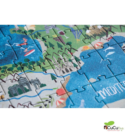 Discover Europe, Puzzle observación de 200 piezas