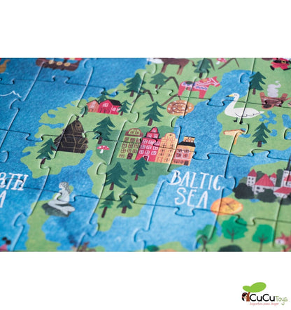 Discover Europe, Puzzle observación de 200 piezas