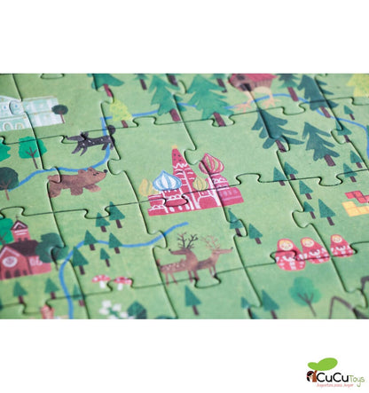 Discover Europe, Puzzle observación de 200 piezas