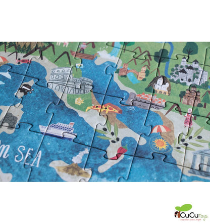 Discover Europe, Puzzle observación de 200 piezas