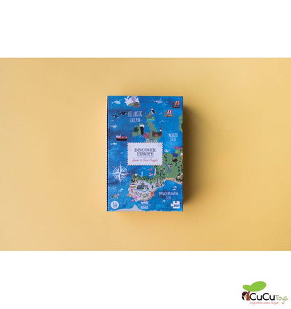 Discover Europe, Puzzle observación de 200 piezas