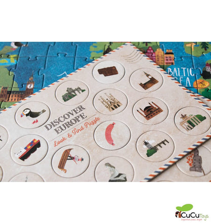Discover Europe, Puzzle observación de 200 piezas