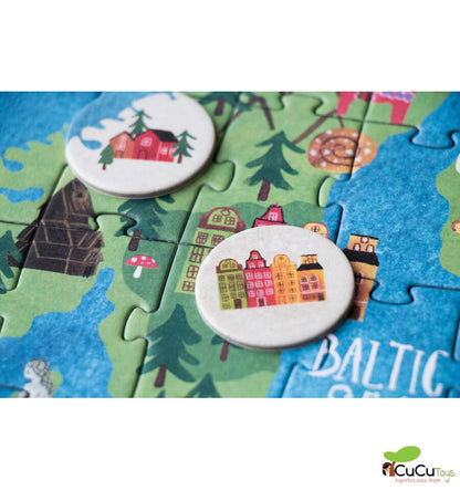 Discover Europe, Puzzle observación de 200 piezas