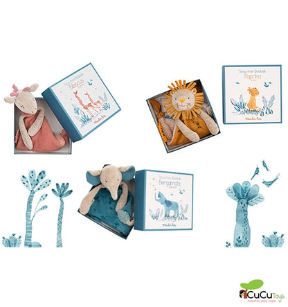 Porta-chupeta Girafa - Debaixo do meu Baobá