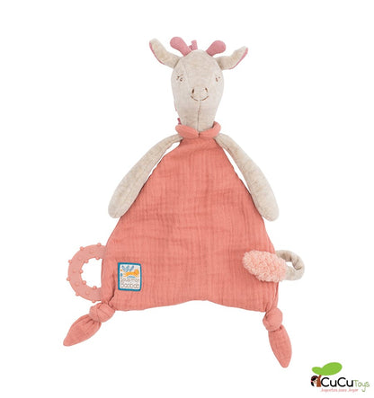 Porta-chupeta Girafa - Debaixo do meu Baobá