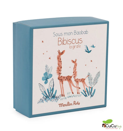 Porta-chupeta Girafa - Debaixo do meu Baobá