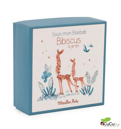 Porta-chupeta Girafa - Debaixo do meu Baobá