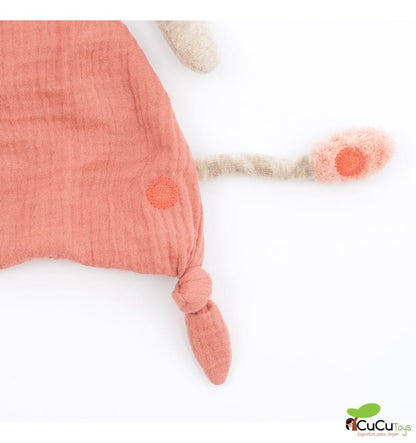 Porta-chupeta Girafa - Debaixo do meu Baobá