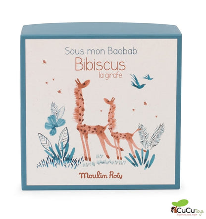 Porta-chupeta Girafa - Debaixo do meu Baobá