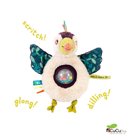 Sonajero bolitas tucán Pakou - En la Jungla