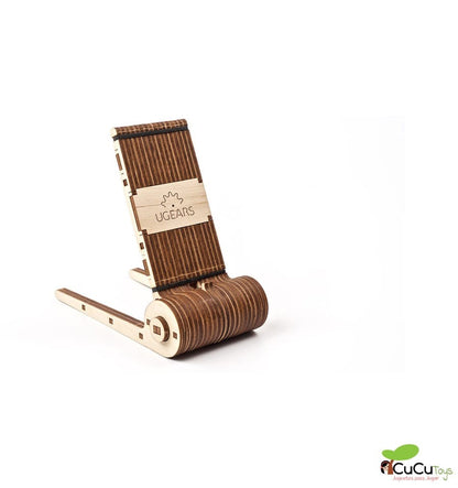 Suporte para celular, kit de madeira 3D