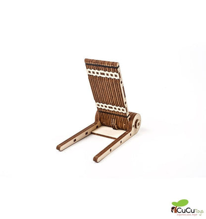 Suporte para celular, kit de madeira 3D