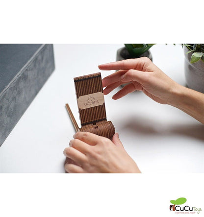 Suporte para celular, kit de madeira 3D