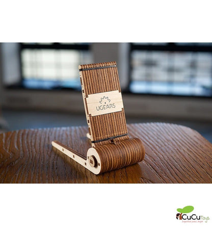 Suporte para celular, kit de madeira 3D