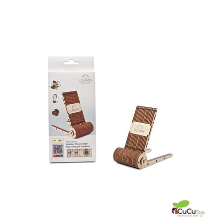 Suporte para celular, kit de madeira 3D