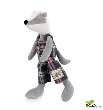 Victor the Badger Plush - The Big Family