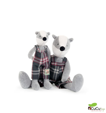 Victor the Badger Plush - The Big Family