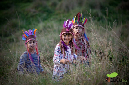 Indian Feather Headdress to design, creative toy