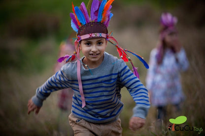 Indian Feather Headdress to design, creative toy
