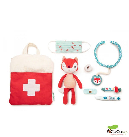Maleta de Médica Alice, Brinquedo de Pelúcia