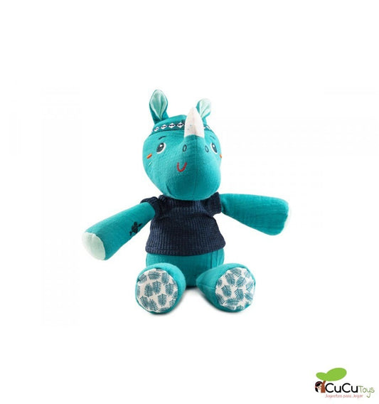 Marius the Rhino, an eco-friendly plush toy