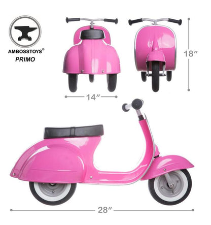 Motorcycle Scooter Vespa Primo Classic Pink