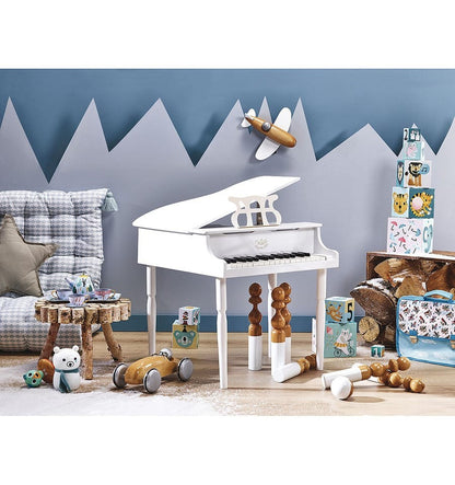 Natural Speedster racing car, wooden toy