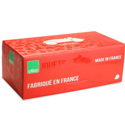 Natural Speedster racing car, wooden toy