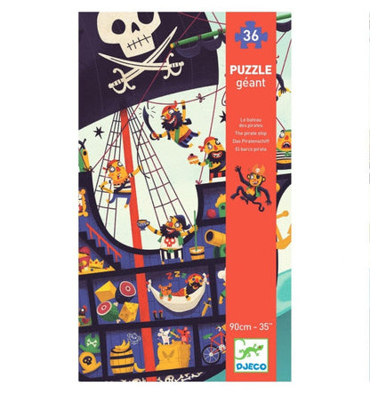 El Barco Pirata, puzzle gigante 36 pz