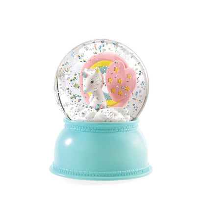 Lámpara de nieve Unicornio