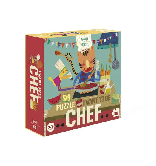 I want to be... chef, Puzzle 36 pieces