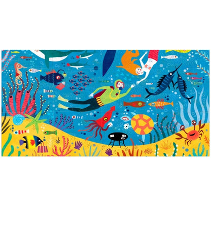 Meu Grande Azul, quebra-cabeça de 36 peças