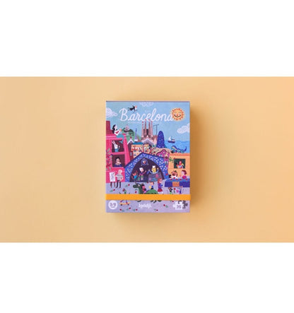 Night & day in Barcelona, Puzzle reversible de 36 piezas