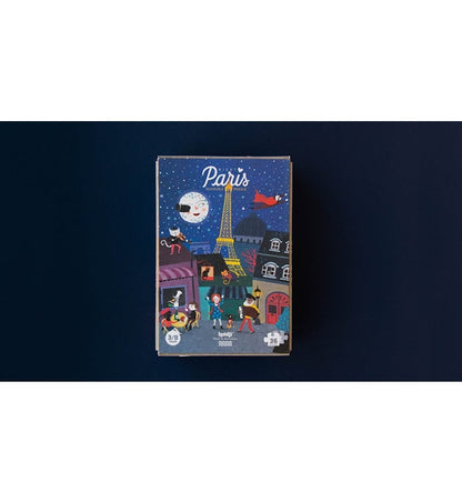 Night &amp; Day in Paris, 36-piece reversible puzzle