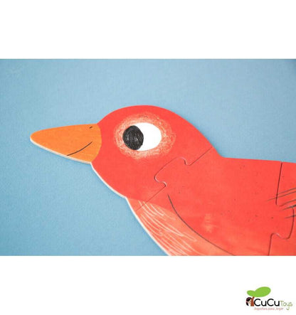 I love my pets, Puzzle reversible de 21 piezas