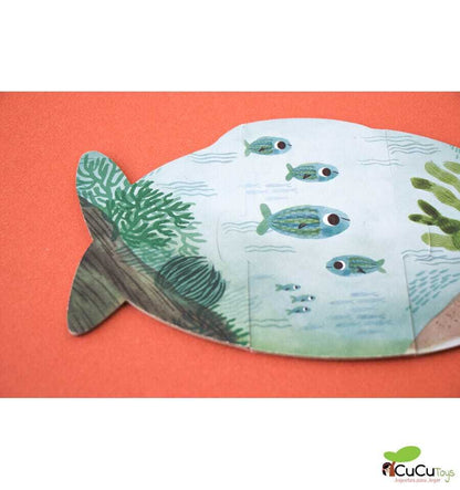 I love my pets, Puzzle reversible de 21 piezas