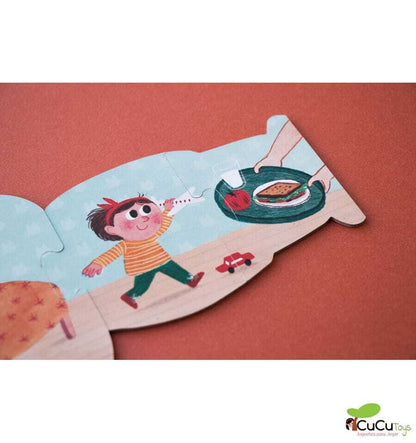 I love my pets, Puzzle reversible de 21 piezas