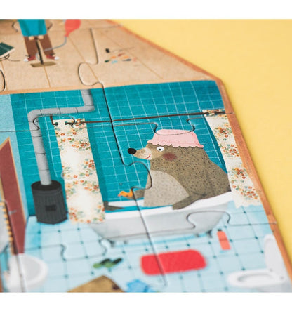 Welcome to my home, 36-piece reversible puzzle