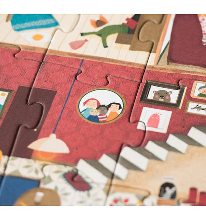 Welcome to my home, 36-piece reversible puzzle