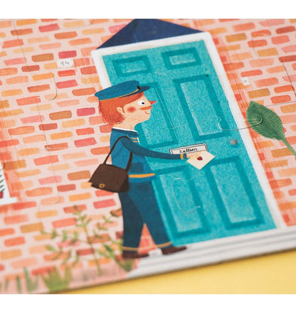 Welcome to my home, 36-piece reversible puzzle