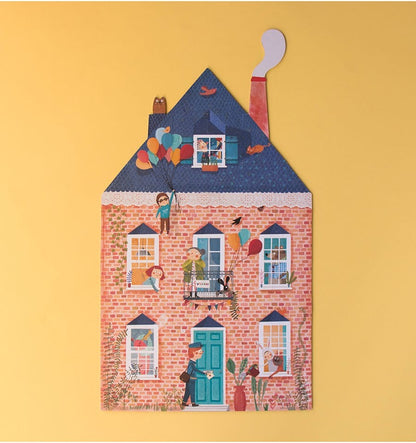 Welcome to my home, 36-piece reversible puzzle