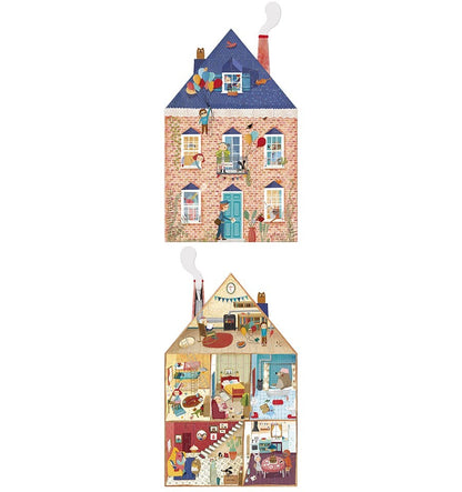 Welcome to my home, 36-piece reversible puzzle